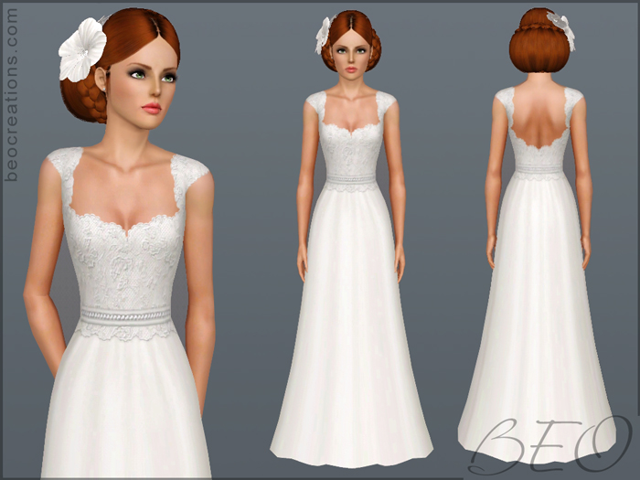 Bride 11 for Sims 3 by BEO